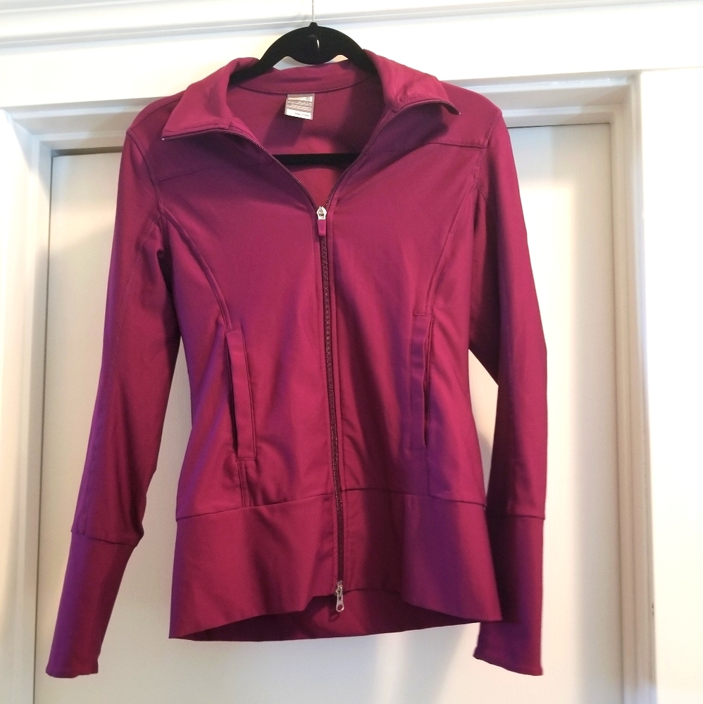 Nike Women's Zipper Jacket Fuschia - Small